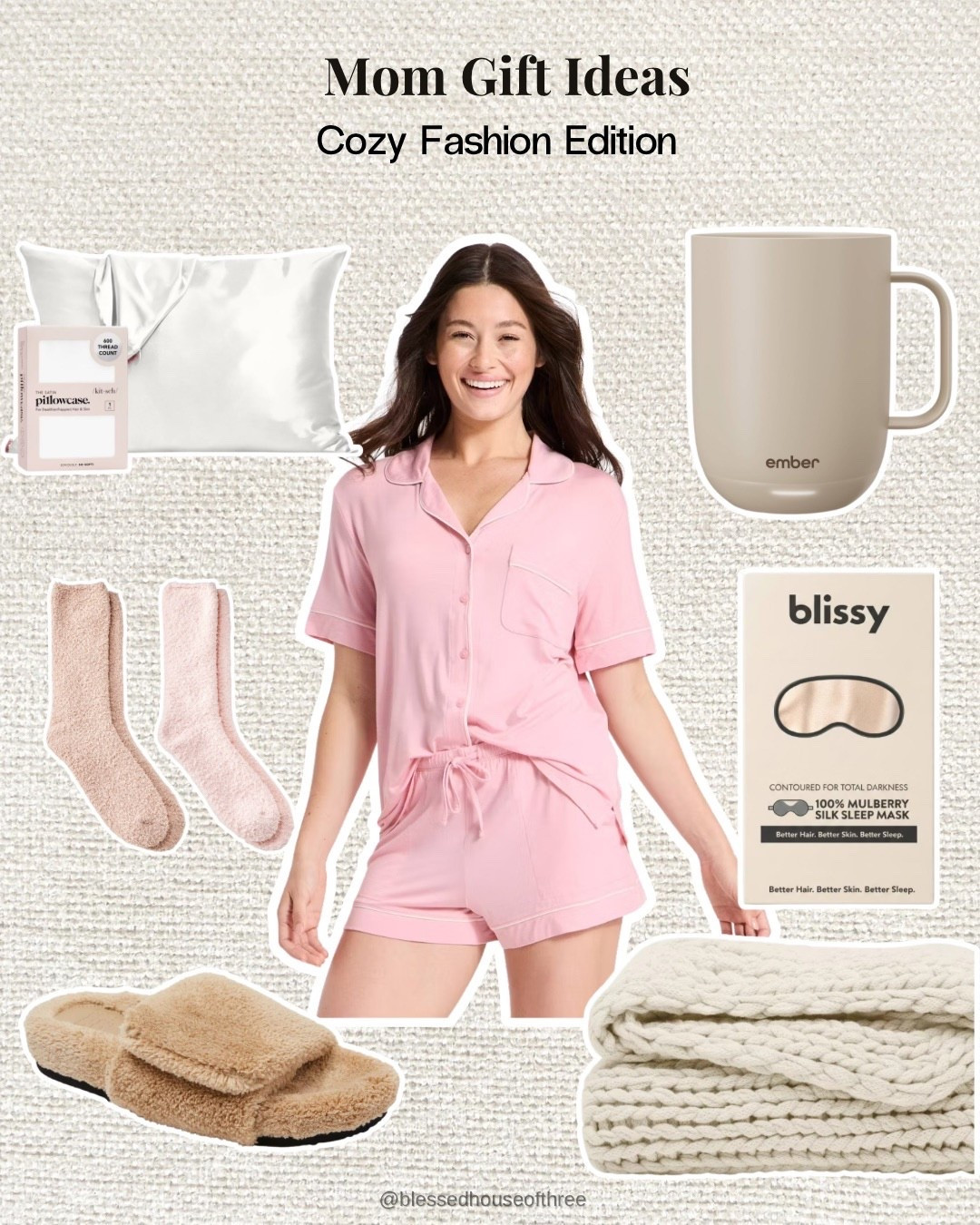 Cozy gift ideas I would 100% want myself right now… If you’re looking for thoughtful gifts that feel cozy and elevated, these are some of my favorite finds right now. Think soft pajamas, warm slippers, and little everyday luxuries that make staying in feel special. Perfect for Mother’s Day or just treating someone you love to a little extra comfort at home. Follow me on LTK for daily fashion, home decor & Amazon finds.

#LTKSeasonal #LTKMothersDay #LTKOver40