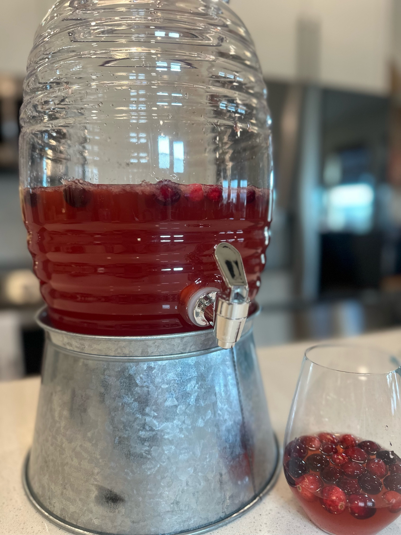 Drink dispenser with base and lid. Perfect for drinks at a party or get together 

#LTKFindsUnder50 #LTKHome #LTKParties