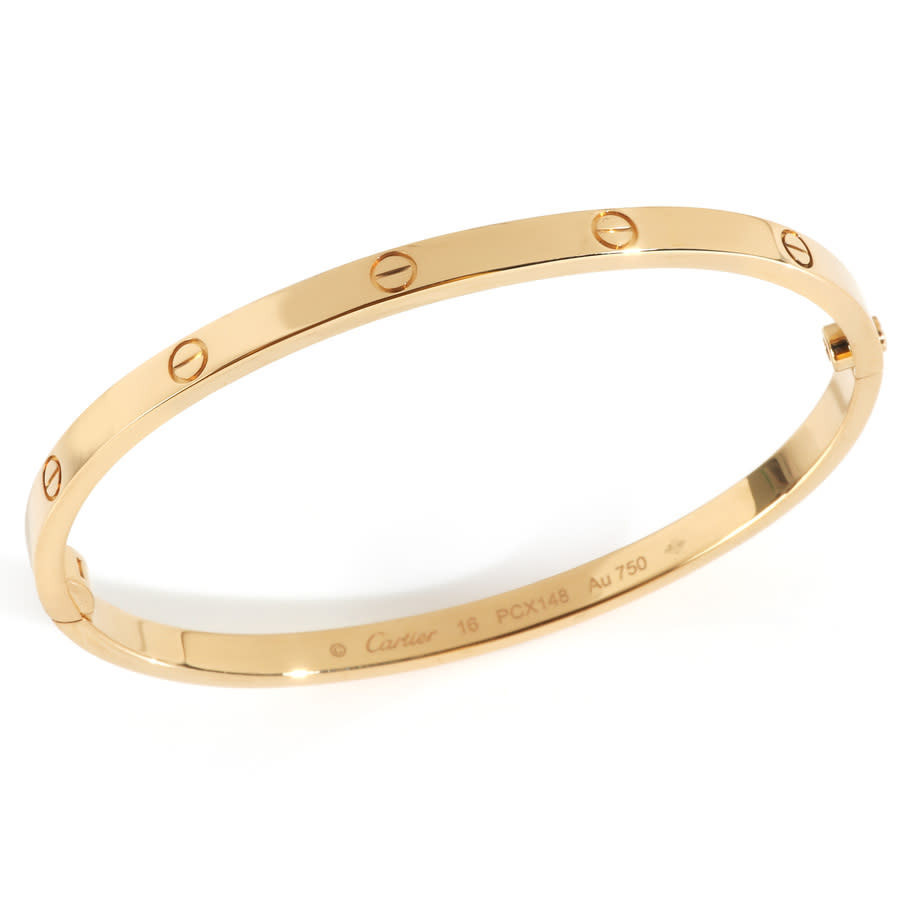 Pre-Owned Cartier Yellow Gold Small Model Love Bracelet | Jomashop.com & JomaDeals.com