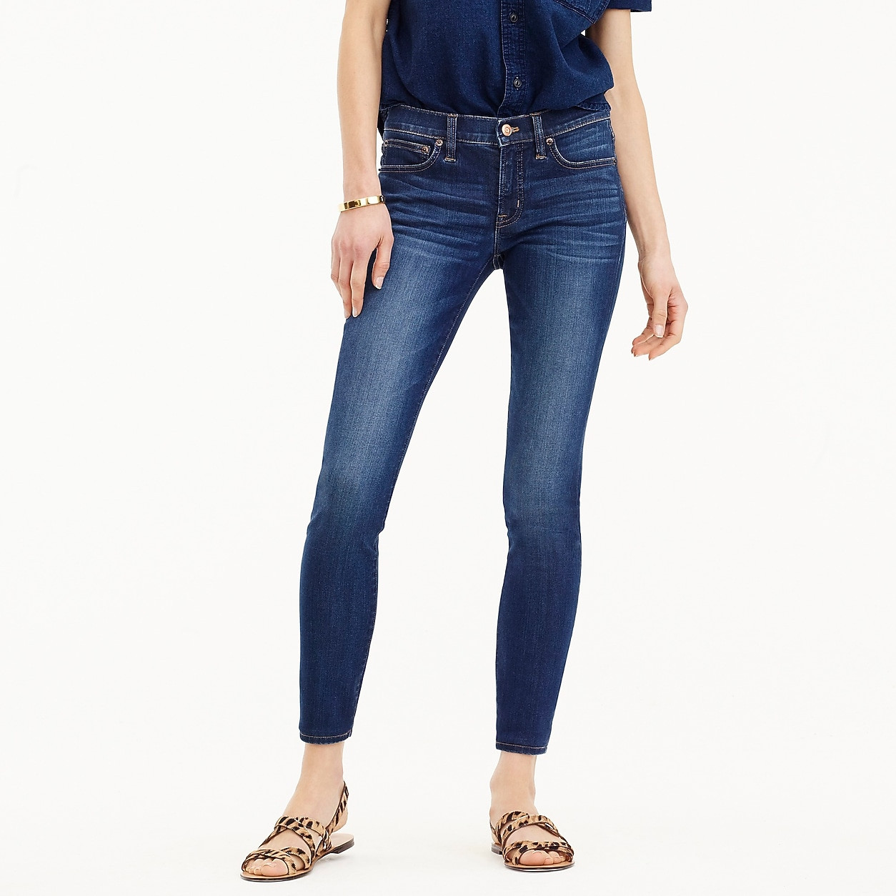 8" toothpick jean in medium wash | J. Crew US