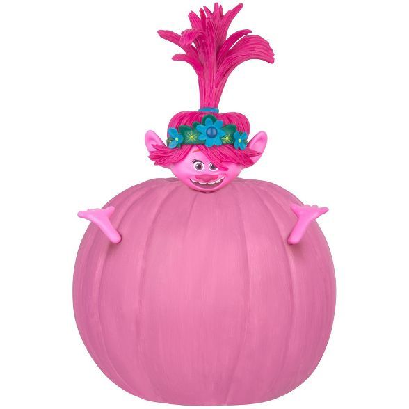 Trolls Poppy 5pc Halloween Pumpkin Push-In Decorating Kit | Target