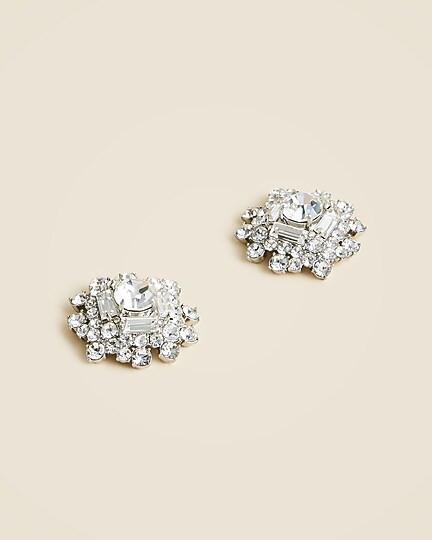 Crystal stud earrings | J. Crew US