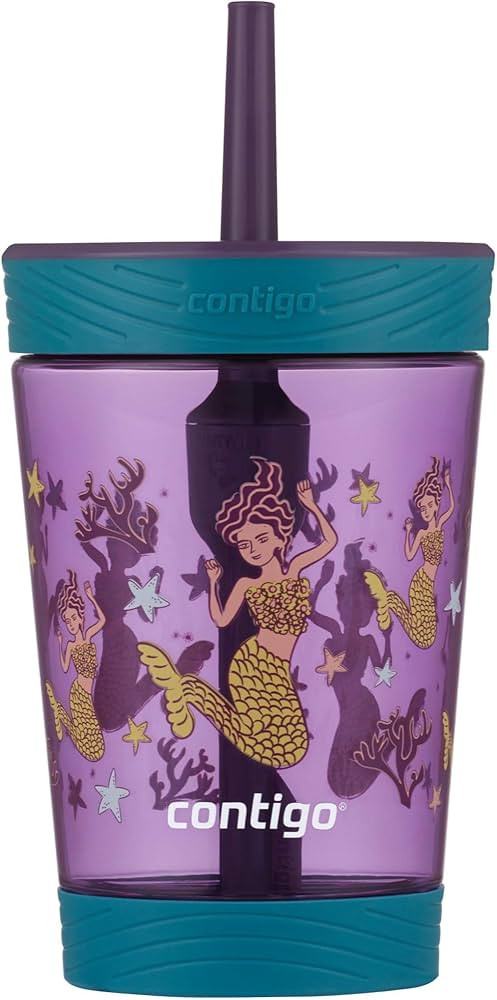 Contigo Kids Spill-Proof 14oz Tumbler with Straw and BPA-Free Plastic, Fits Most Cup Holders and ... | Amazon (US)