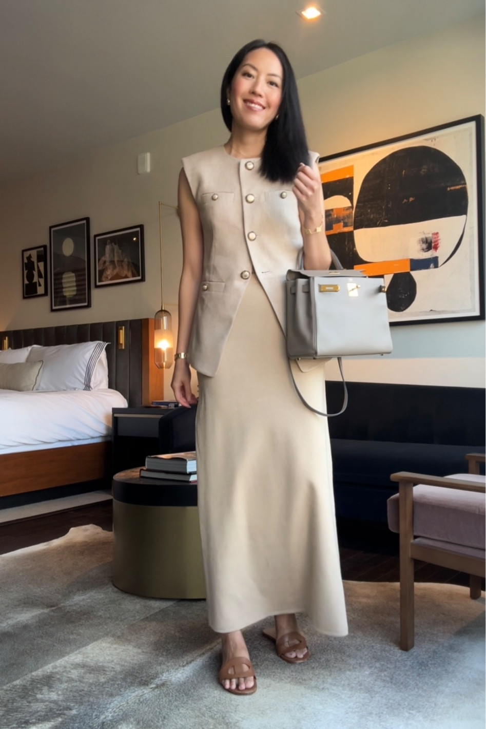 Loving the formal detail on the Tamara Linen Blend Twill Vest

#fallworkwear
#workoutfit
#vesttop
#VeronicaBeard
#modernworkwear

#LTKStyleTip #LTKCon #LTKWorkwear