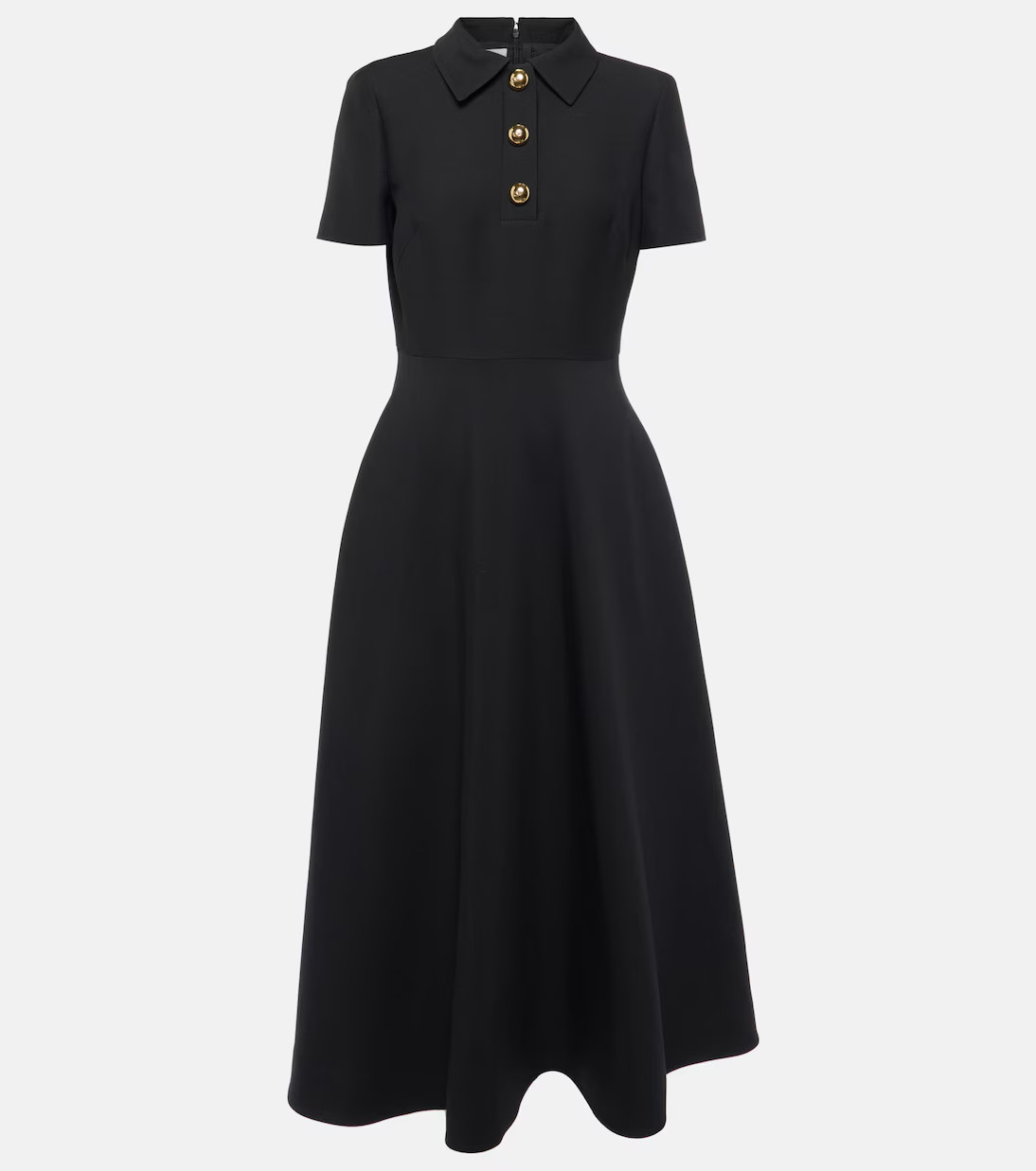 Crepe Couture A-line midi dress | Mytheresa (US/CA)