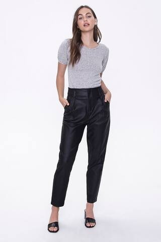 Marled Puff-Sleeve Top | Forever 21 (US)