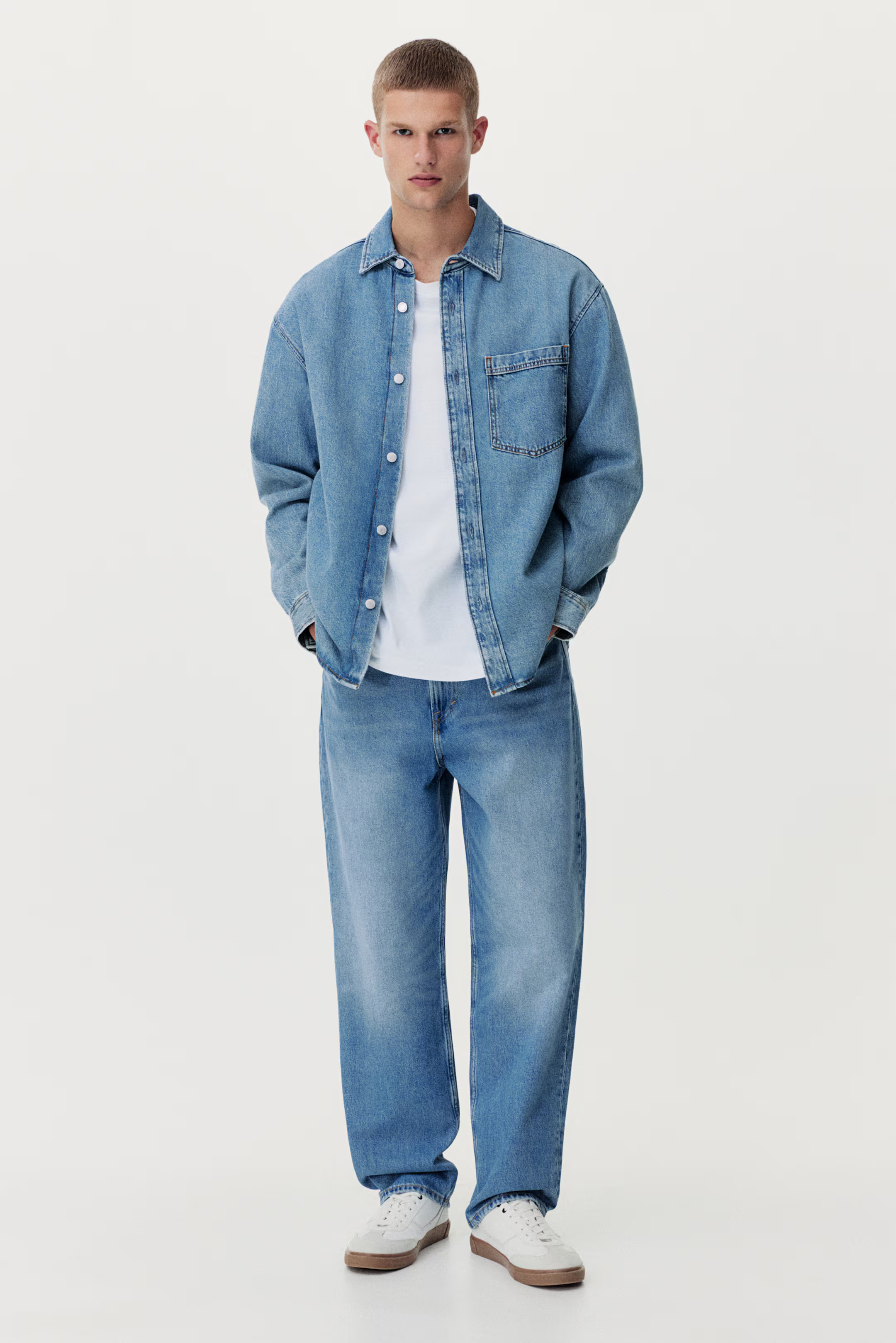 Loose Jeans - Light denim blue - Men | H&M US | H&M (US + CA)