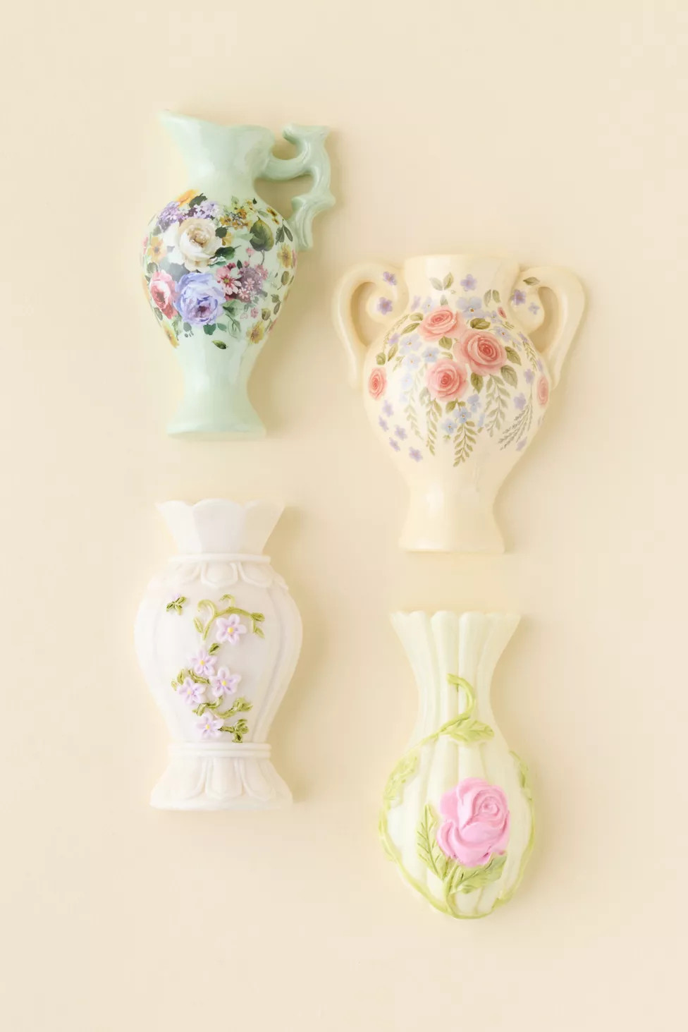 Mini Flower Vase Fridge Magnet Set | Urban Outfitters (US and RoW)