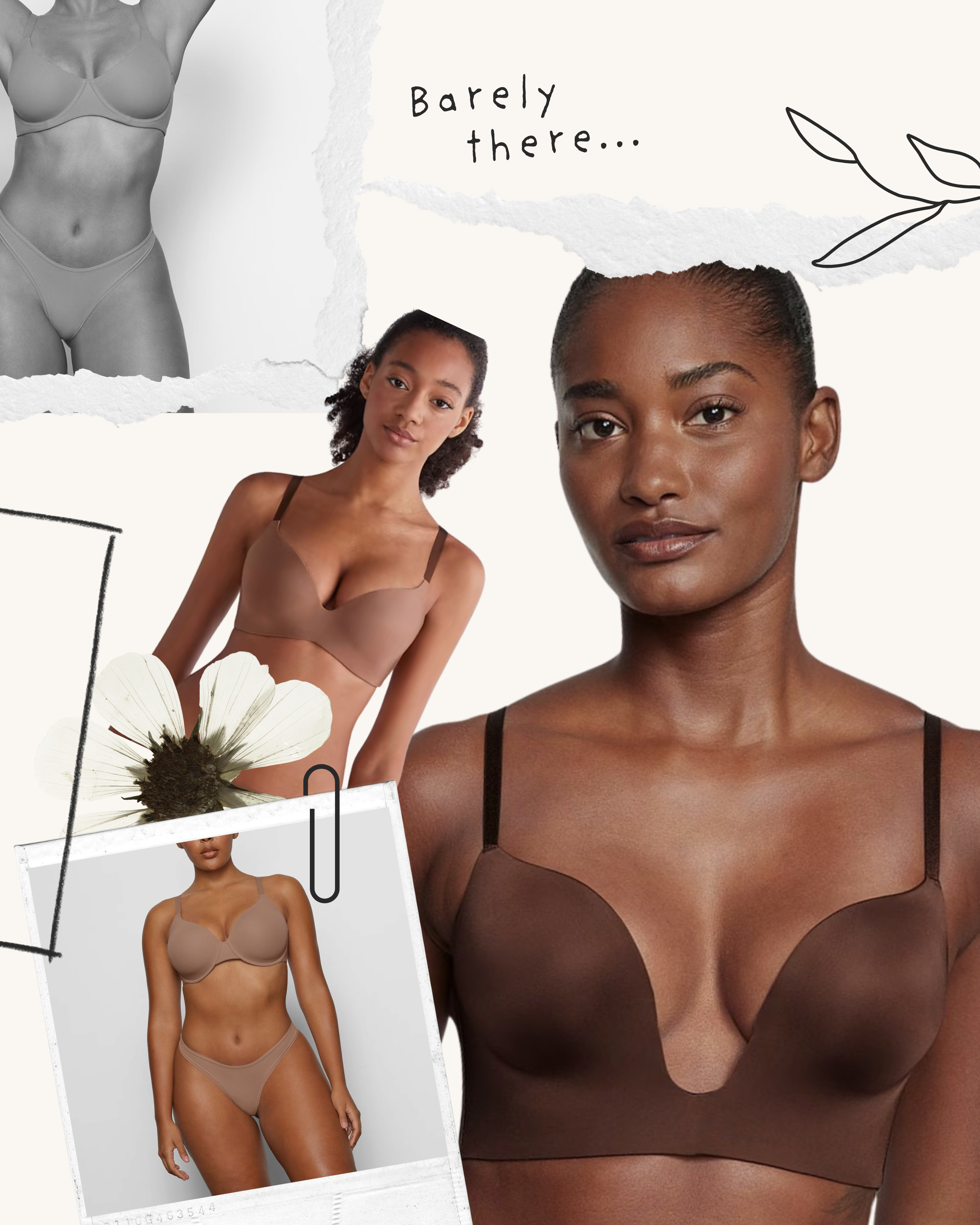 Barely there... 🤎 A smooth, deep-plunge bra and matching brief set in a proper range of nude shades — not just one "nude" that only works for one skin tone. Seamless under everything, no visible edges, built to actually disappear under clothes rather than just claim to.

#nudelingerie #plungebra #matchingbraset #inclusivenude #seamlessbra #invisiblebra #nudeunderwear #skintonematching #barelythere #ltklingerie 

 #LTKSaleAlert