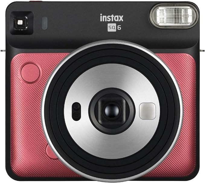 Fujifilm Instax Square SQ6 - Instant Film Camera - Ruby Red | Amazon (US)