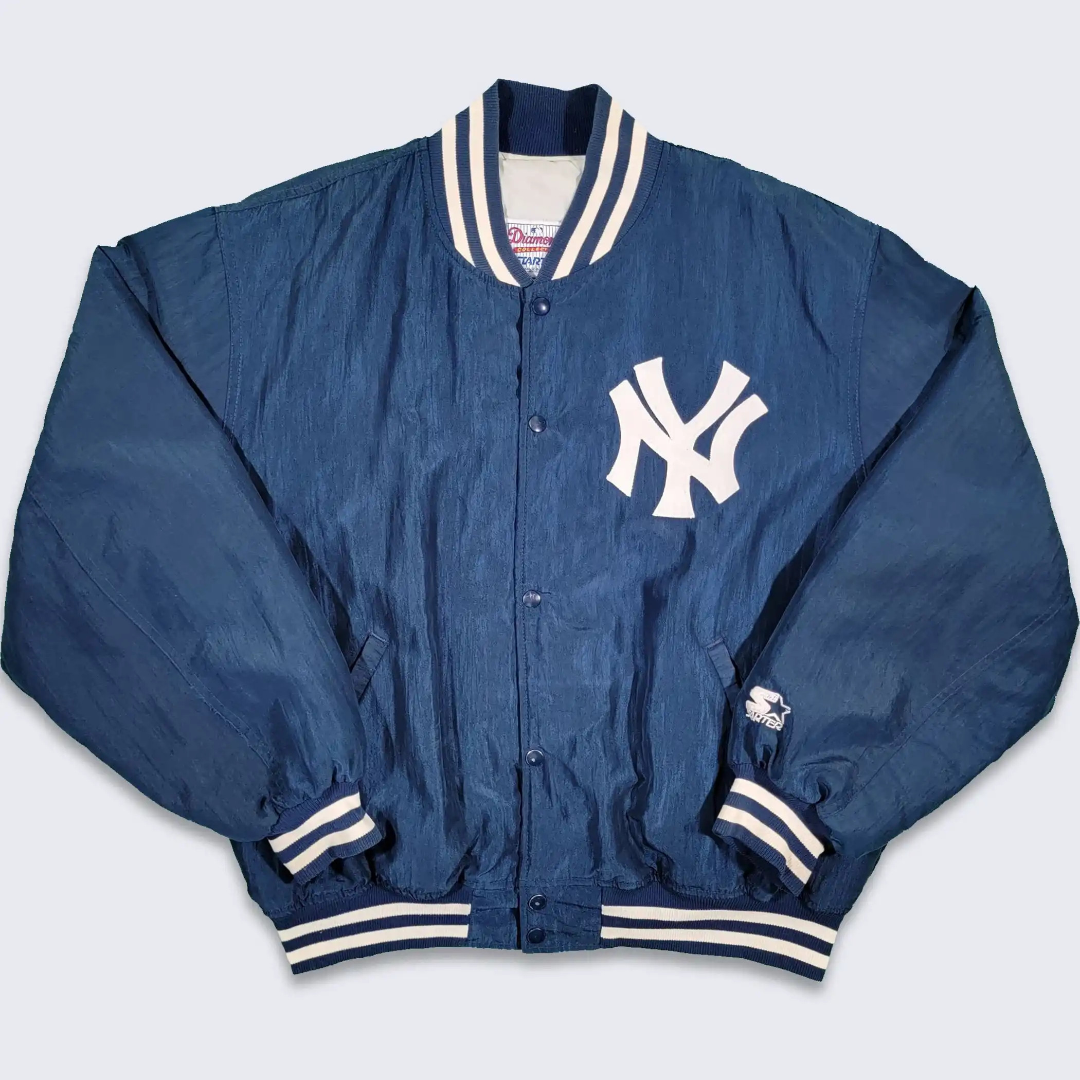 Vintage New York Yankees Vintage 90s Starter Bomber Jacket | Grailed | Grailed