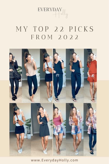 Check out my latest blog from this week!! My top 22 fashions from 2022 
www.everydayholly.com

fashion | amazon | amazon fashion | womens style | shackets | leggings | lounge wear | athletic style | athletic wear 

#LTKshoecrush #LTKfit #LTKstyletip