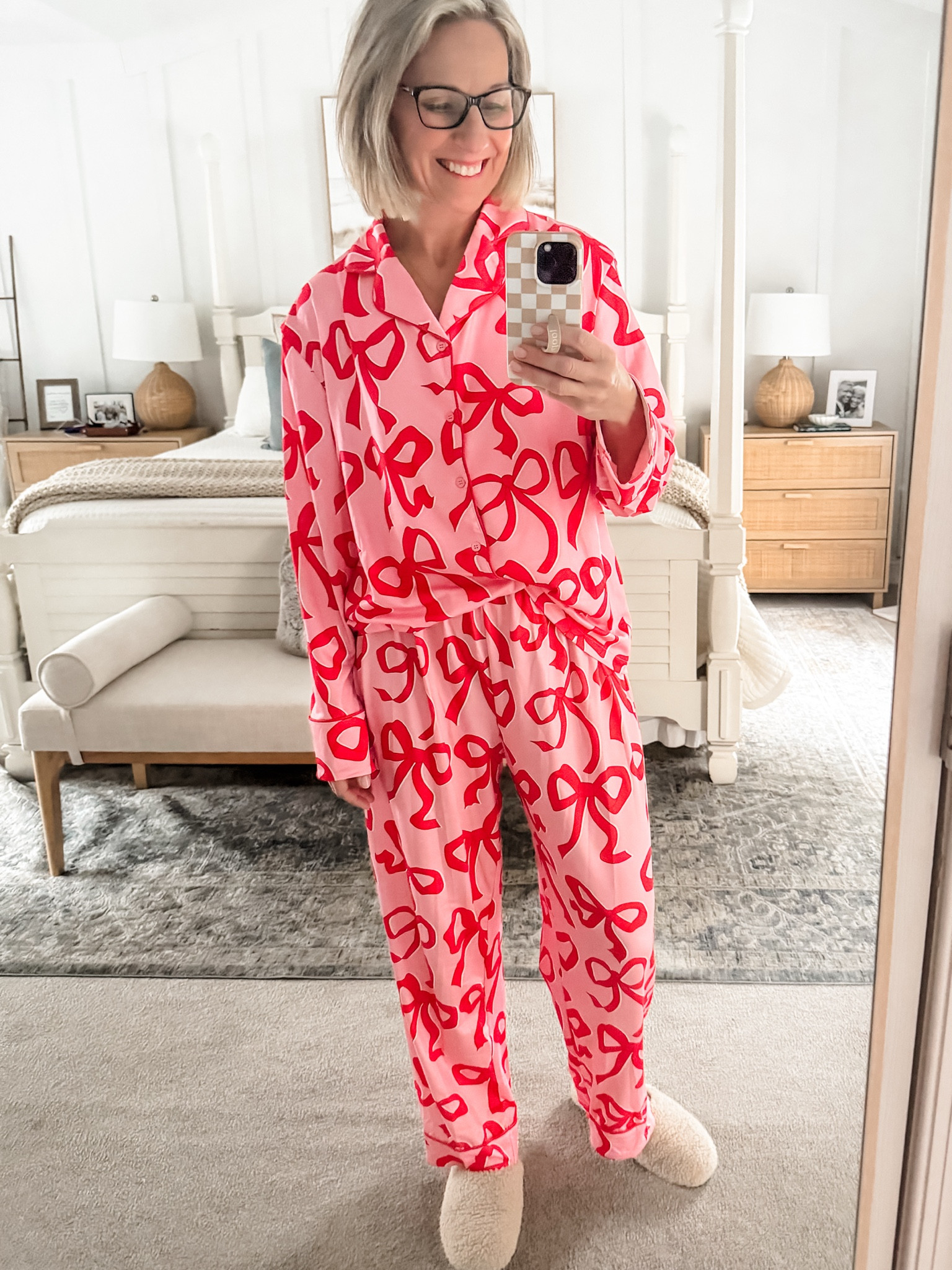 Valentine Bow Pajamas
Pink Valentine pajamas 
Red Valentine pajamas set
Sleepwear
Women’s pajamas


#LTKHome #LTKOver40 #LTKSeasonal