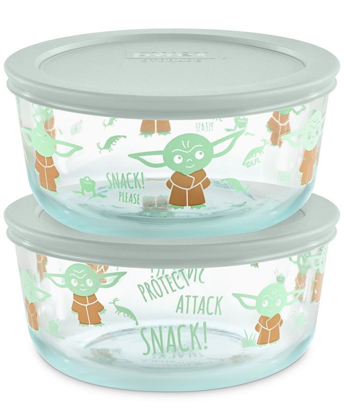 Star Wars 4-Pc. Food Storage Container Set | Macys (US)