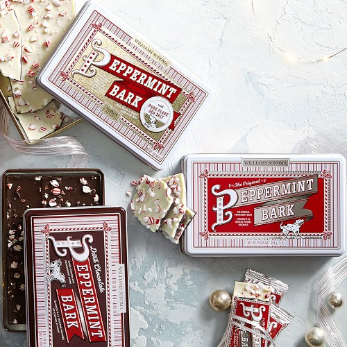 Williams Sonoma Peppermint Bark Trio: Original, Salted, & Dark | Williams-Sonoma