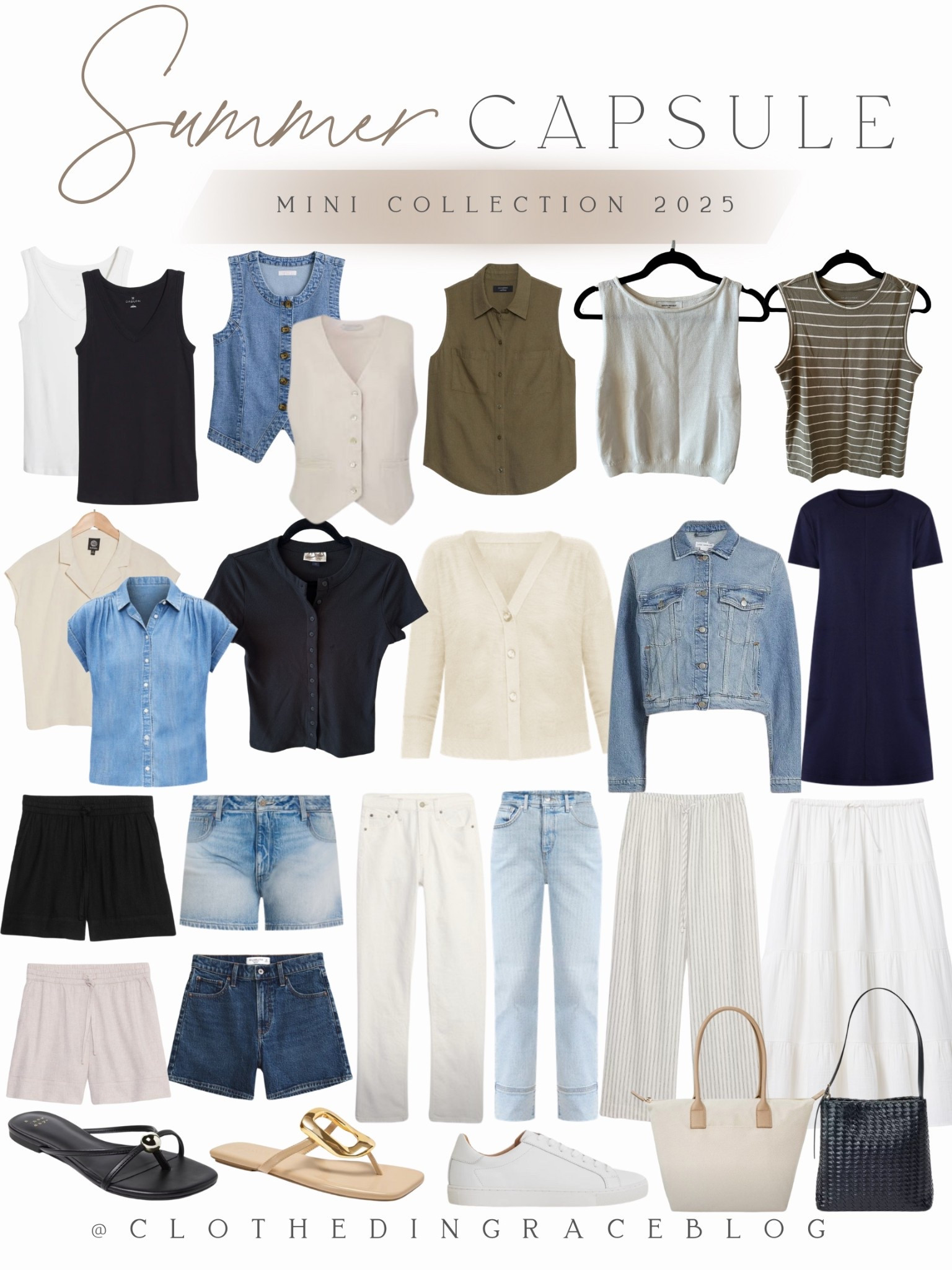 Summer Capsule Wardrobe 2025 