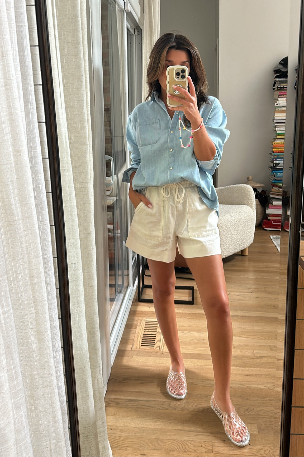 Love this de I’m top! Wearing a 4