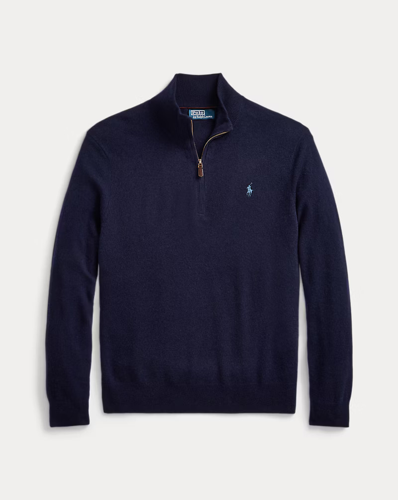 Wool Quarter-Zip Jumper | Ralph Lauren (UK)