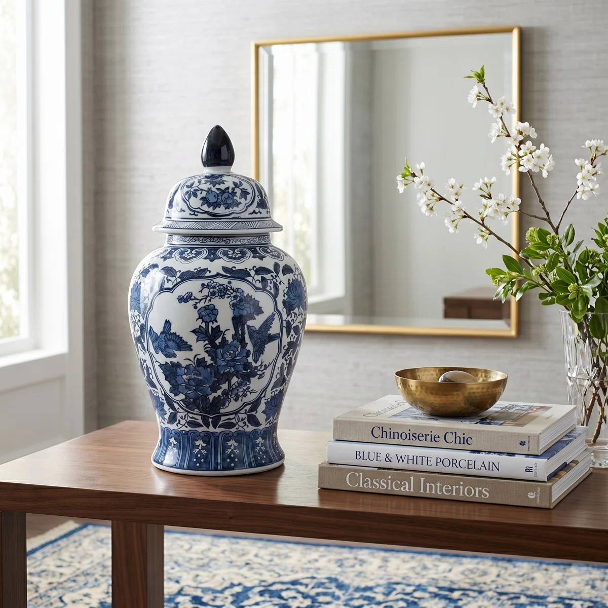 Gherghina Ceramic Ginger Jar with Lid | Wayfair North America