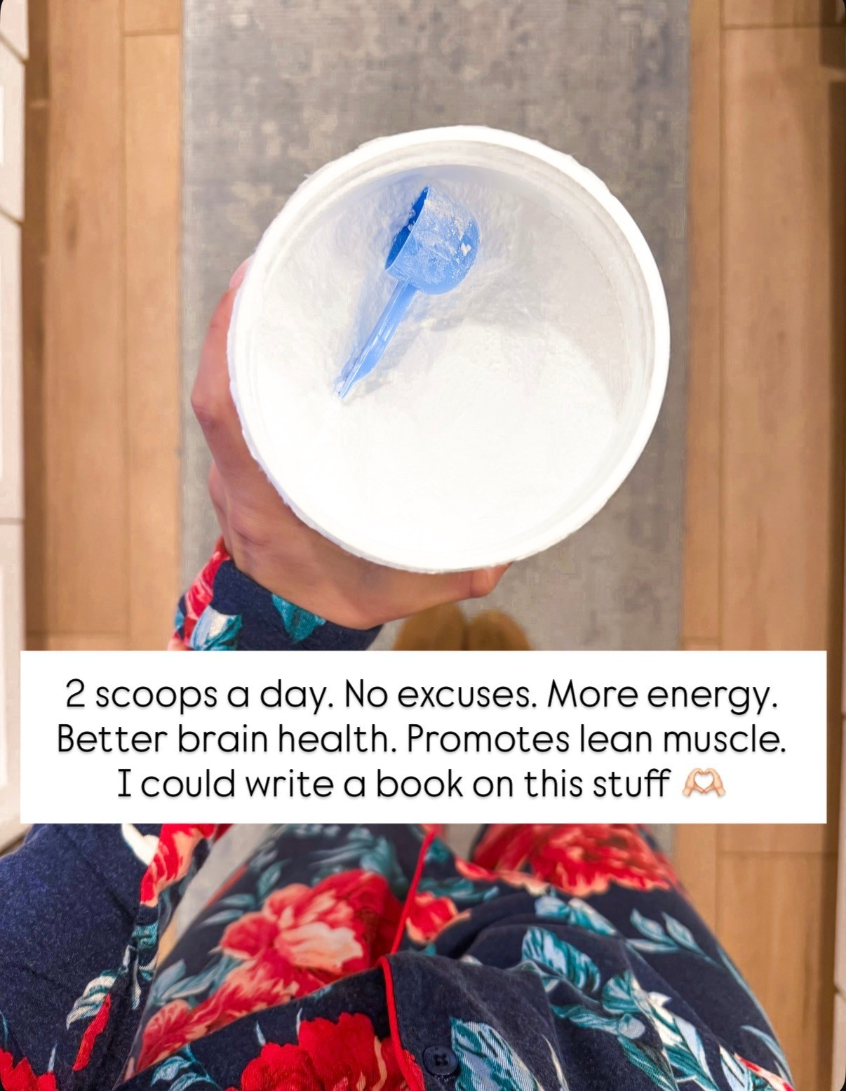 Unsexy things I do to look and feel my best! This is one of the best creatine powders on the market! One of the most important supplements we should be taking IMO! I mix mine into my AG1 every morning and it doesn’t take like anything. 2 scoops a day!

#LTKActive #LTKselfcare #LTKfitnessgoals