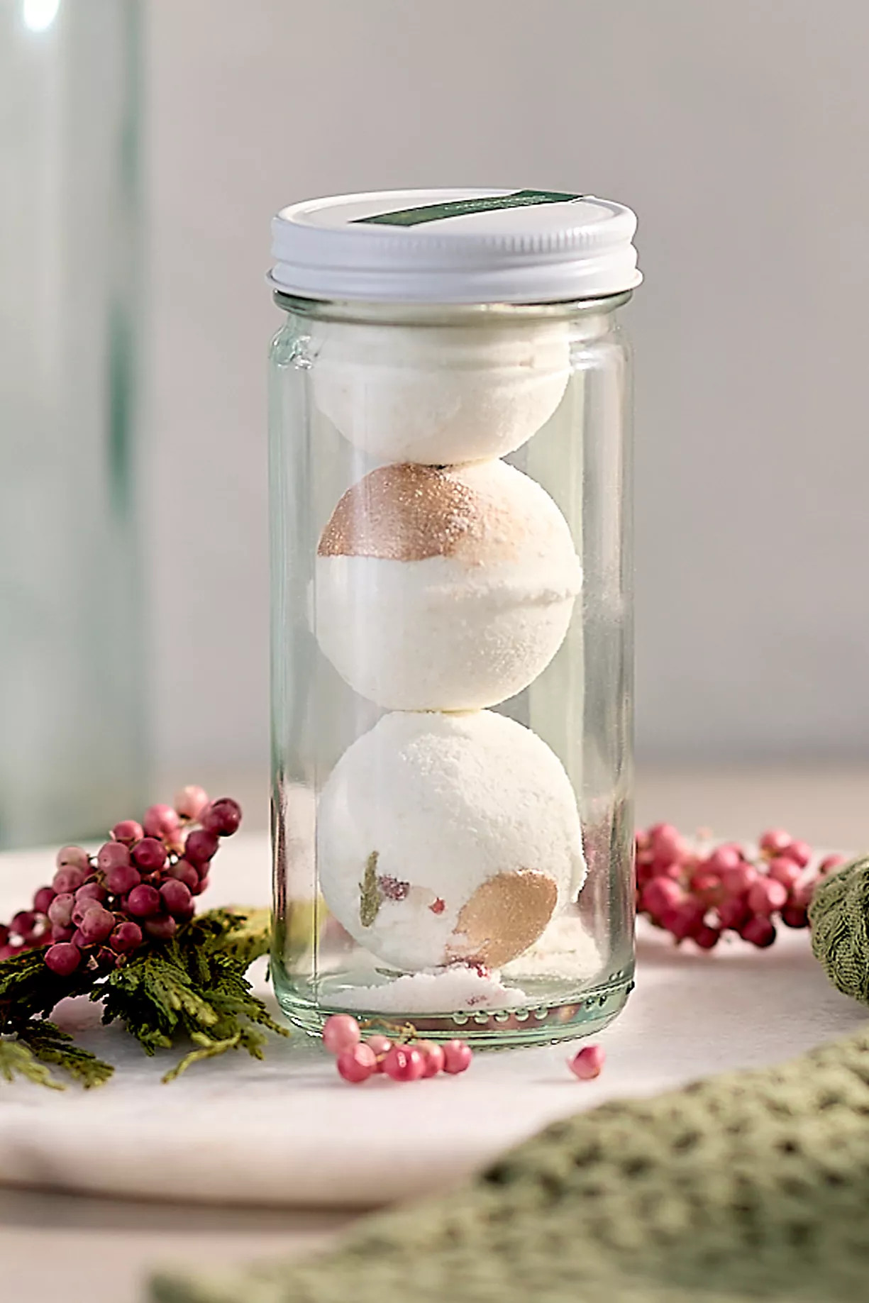 Botanical Bath Bombs, Cypress + Berries | Anthropologie (US)
