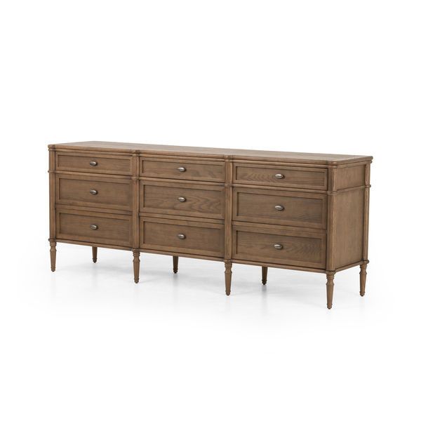 Toulouse 9-Drawer Oak Veneer Dresser | Scout & Nimble