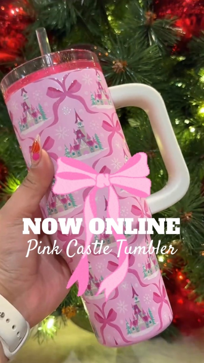 The viral Pink Castle Tumbler from Disney is finally available online 💕🎀🏰

#LTKSaleAlert #LTKHoliday #LTKGiftGuide