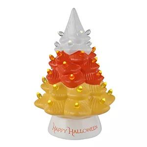 Mr. Halloween Candy Corn Halloween Tree Table Decor 2-piece Set | Kohl's