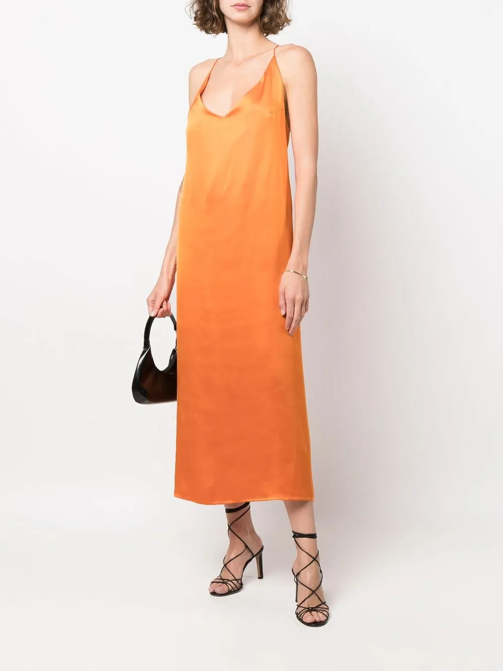robe longue Arise Maraso à col bénitier | Farfetch Global
