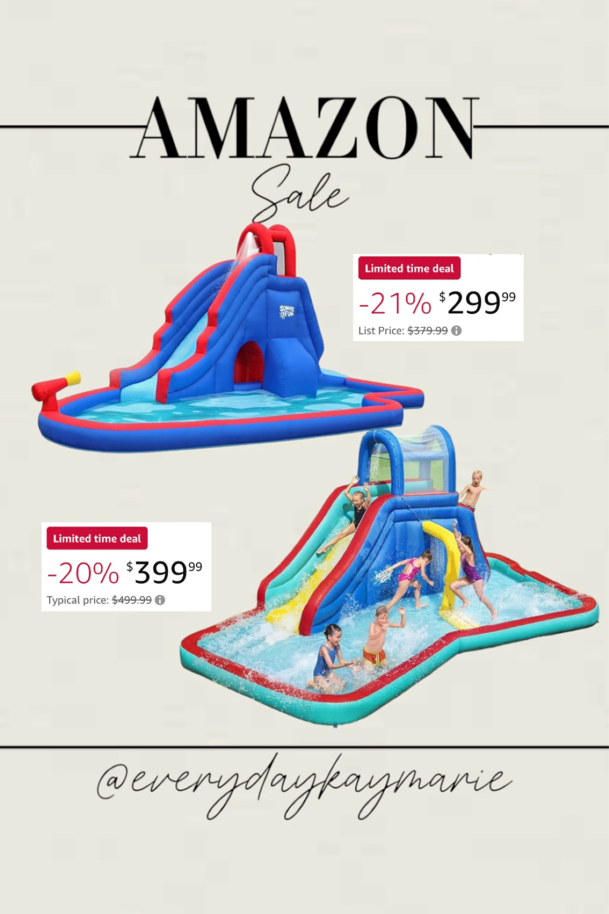 Water fun for the kids!! Cannot beat this deal so hurry and snag one while you still can 💦💕

#kidsfun #summeractivites #summerfun #kidssummer #salealert

#LTKSeasonal #LTKSwim #LTKKids