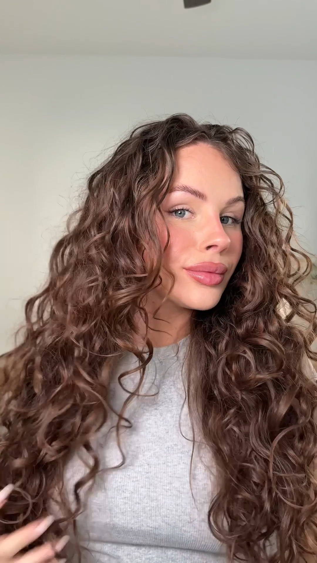 Day 3 curl refresh but make it ASMR #curlyhair #refresh #curlyhairtips #curlyhairroutine 

I’ve honestly been loving the @notyourmothers mousse and curl cream! They smell so good, make my hair look bomb every time, and they’re so affordable! 