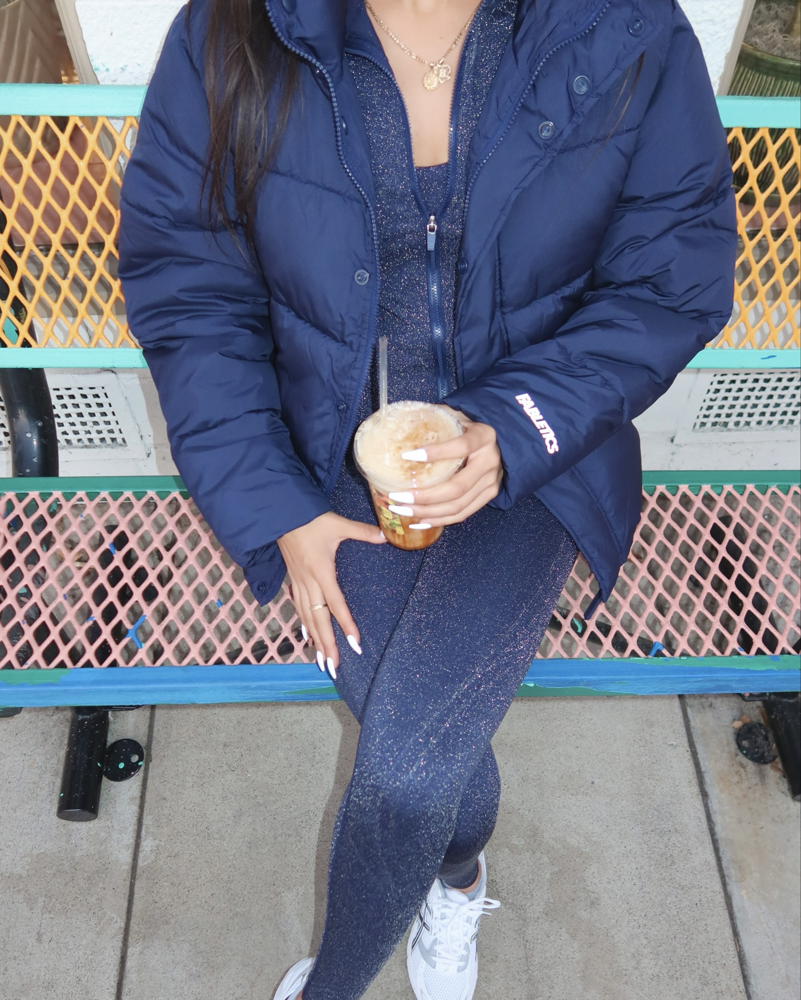 Coffee + errands in my @fabletics x @khloekardashian ☕️💫💙 #fableticspartner #fableticsxkhloe 

#LTKFitness #LTKStyleTip #LTKActive