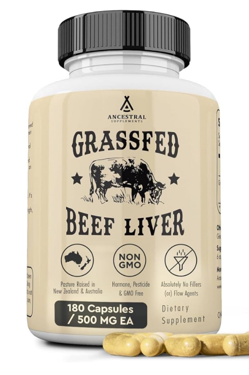 Beef liver is like nature’s multivitamin! I prefer taking it in a capsule and have noticed it helps my hair, anemia, energy levels and so much more. This is the brand I use and love! ❤️ 