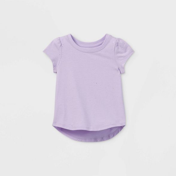 Toddler Girls' Sparkle Short Sleeve T-Shirt - Cat & Jack™ | Target