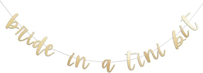 Bride In A Tini Bit Banner - Espresso Martini Bachelorette Party Decorations, Bridal Party Bridal... | Amazon (US)