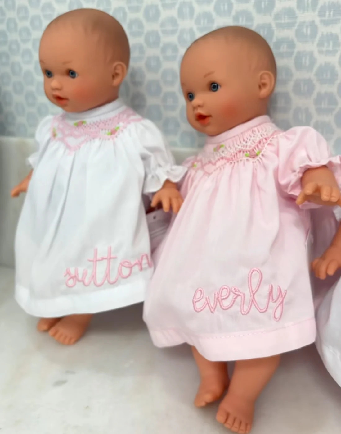 Rosalina Pink Dress 10" Abbey Doll (Doll, Dress, and Embroidery)-PREORDER ESD 9/30 | Hampton James Clothing