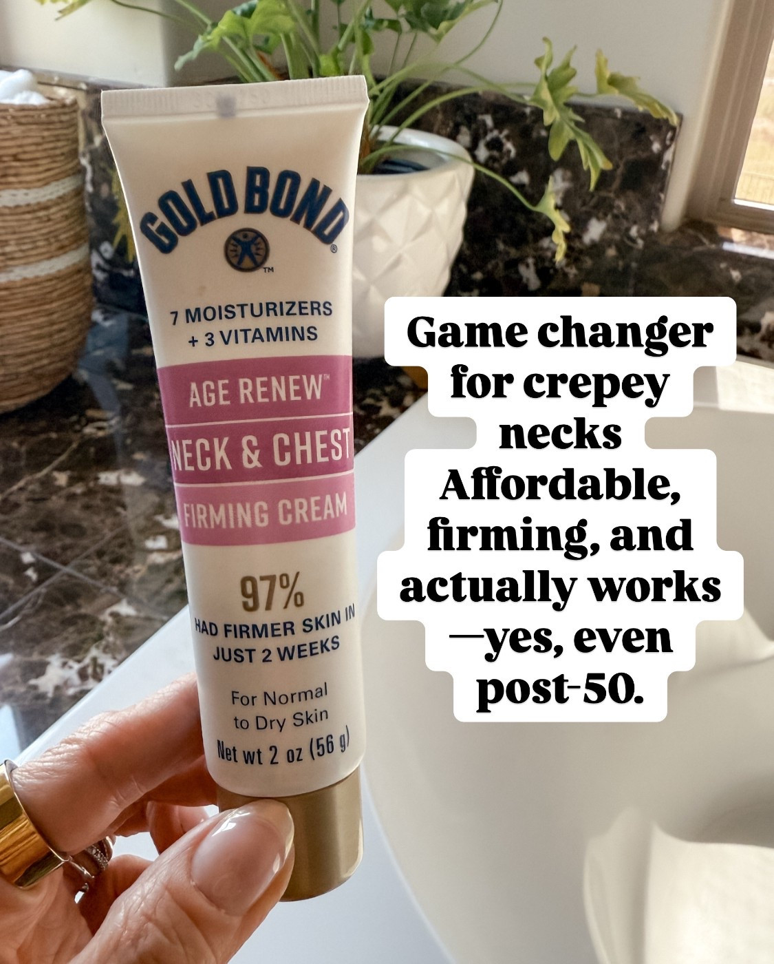 It works!! This is the best neck cream for crepey skin! 

This skin-firming cream improves the appearance of skin’s firmness, texture and elasticity

#LTKBeauty #LTKSaleAlert #LTKOver40