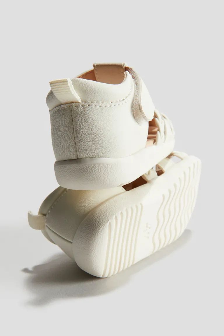 Strappy Sandals - White - Kids | H&M US | H&M (US + CA)