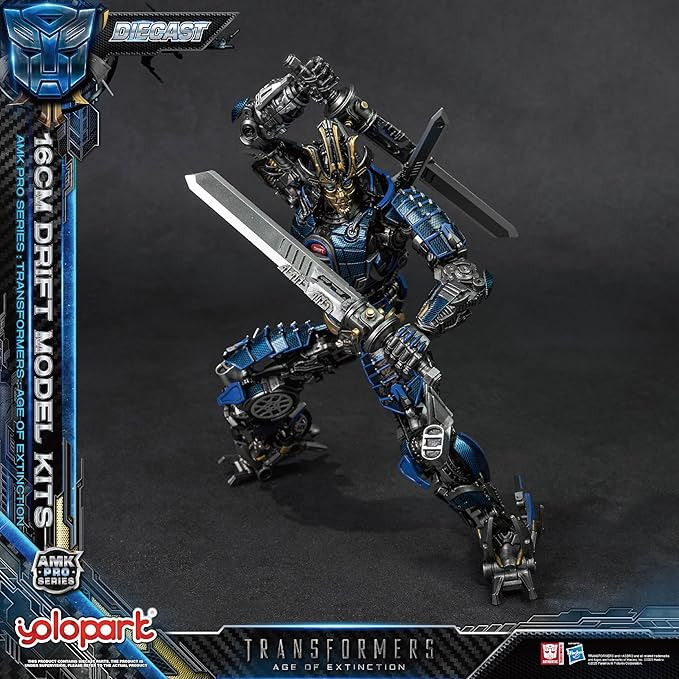 YOLOPARK Transformers Toys Age of Extinction Drift Action Figure,AMK PRO Series 6.3 Inch Highly A... | Amazon (US)