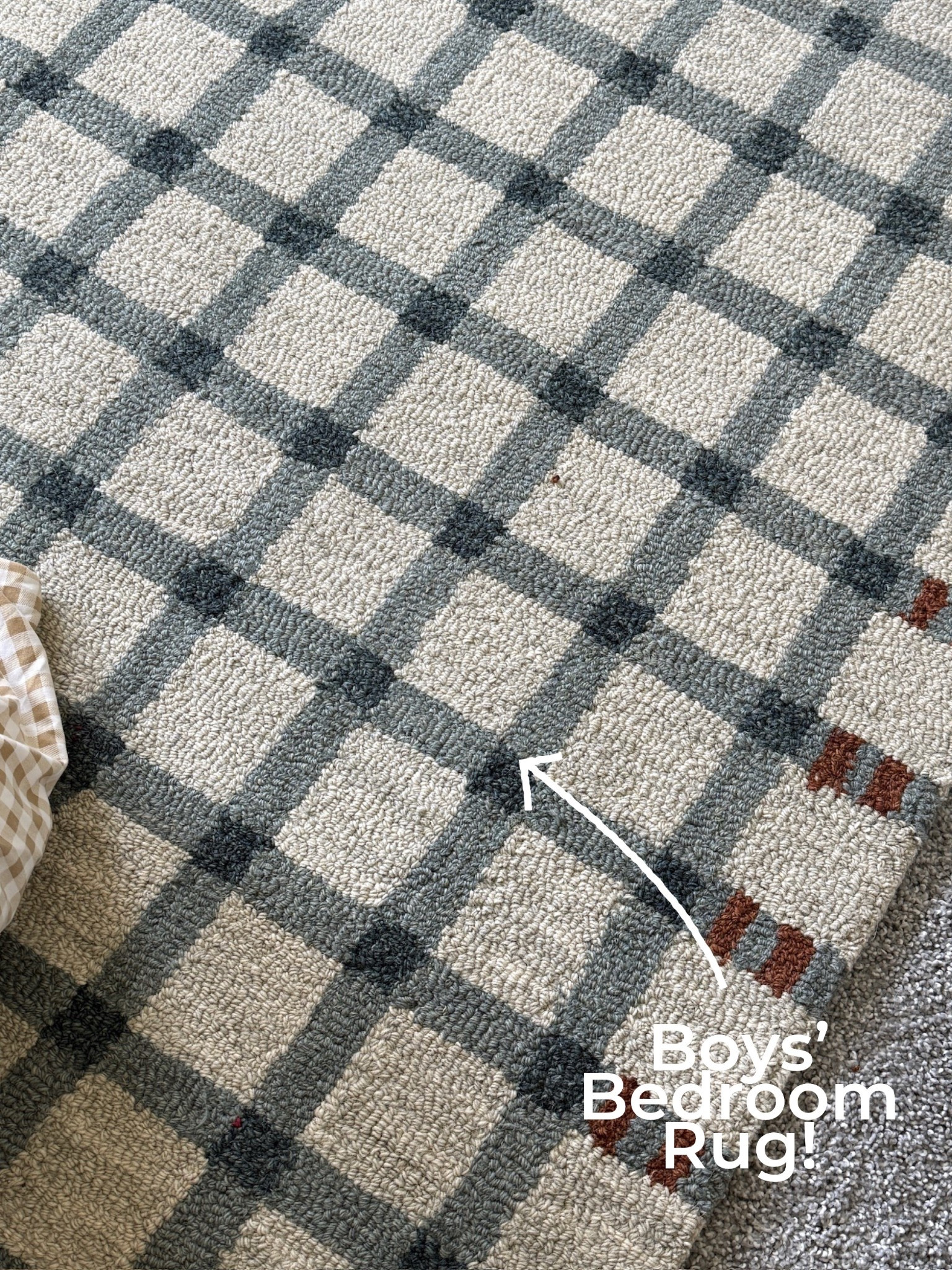 New rug for the boys’ bedroom! 

boys room inspo, boys rug, blue kids room, kids room finds 

#LTKHome #LTKStyleTip