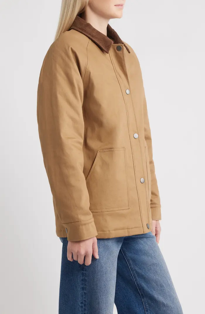 Stretch Cotton Twill Chore Coat | Nordstrom Rack