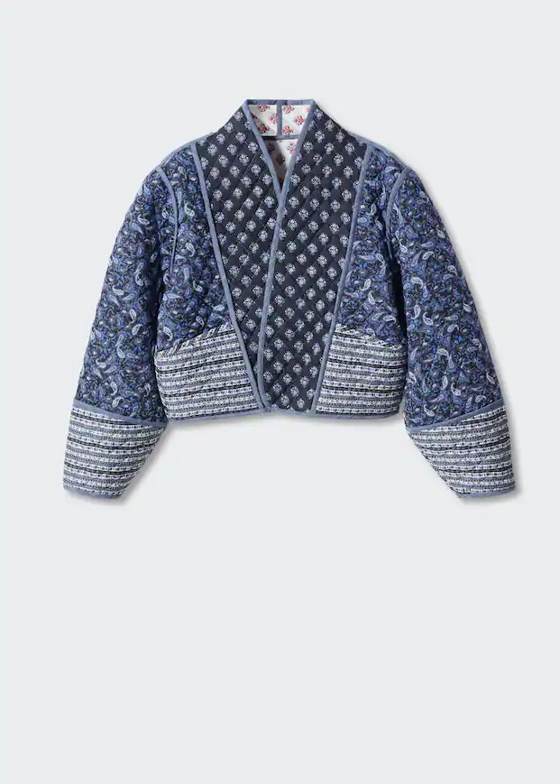 Quilted reversible jacket -  Women | Mango USA | MANGO (US)