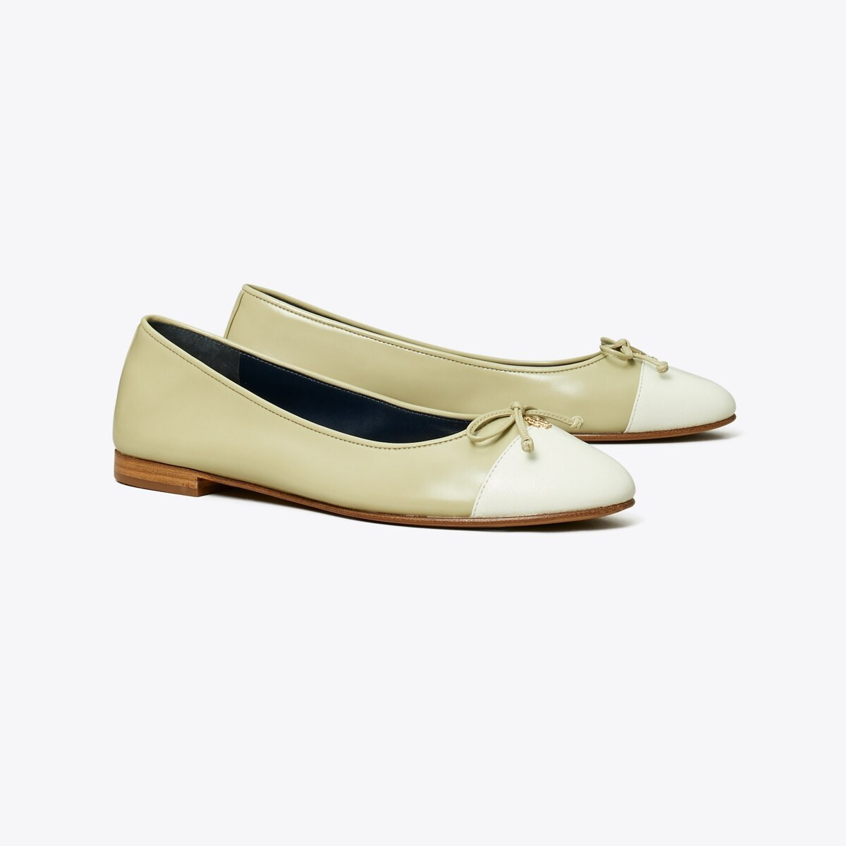 Cap-Toe Ballet: Women's Designer Flats | Tory Burch | Tory Burch (US)
