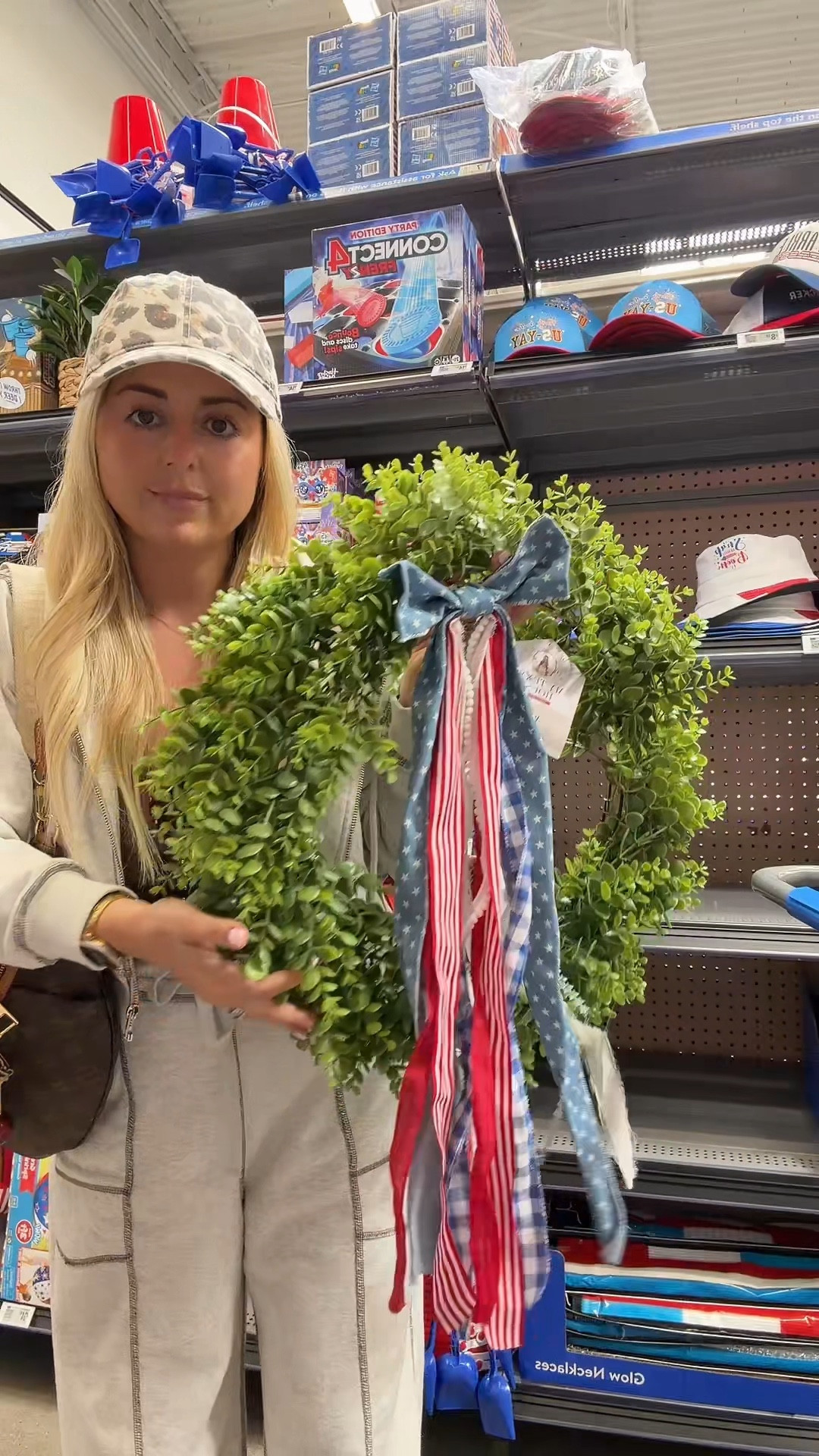 Walmart new arrivals!
Red, white and blue 
Memorial Day 
4th of July decor

#LTKHome