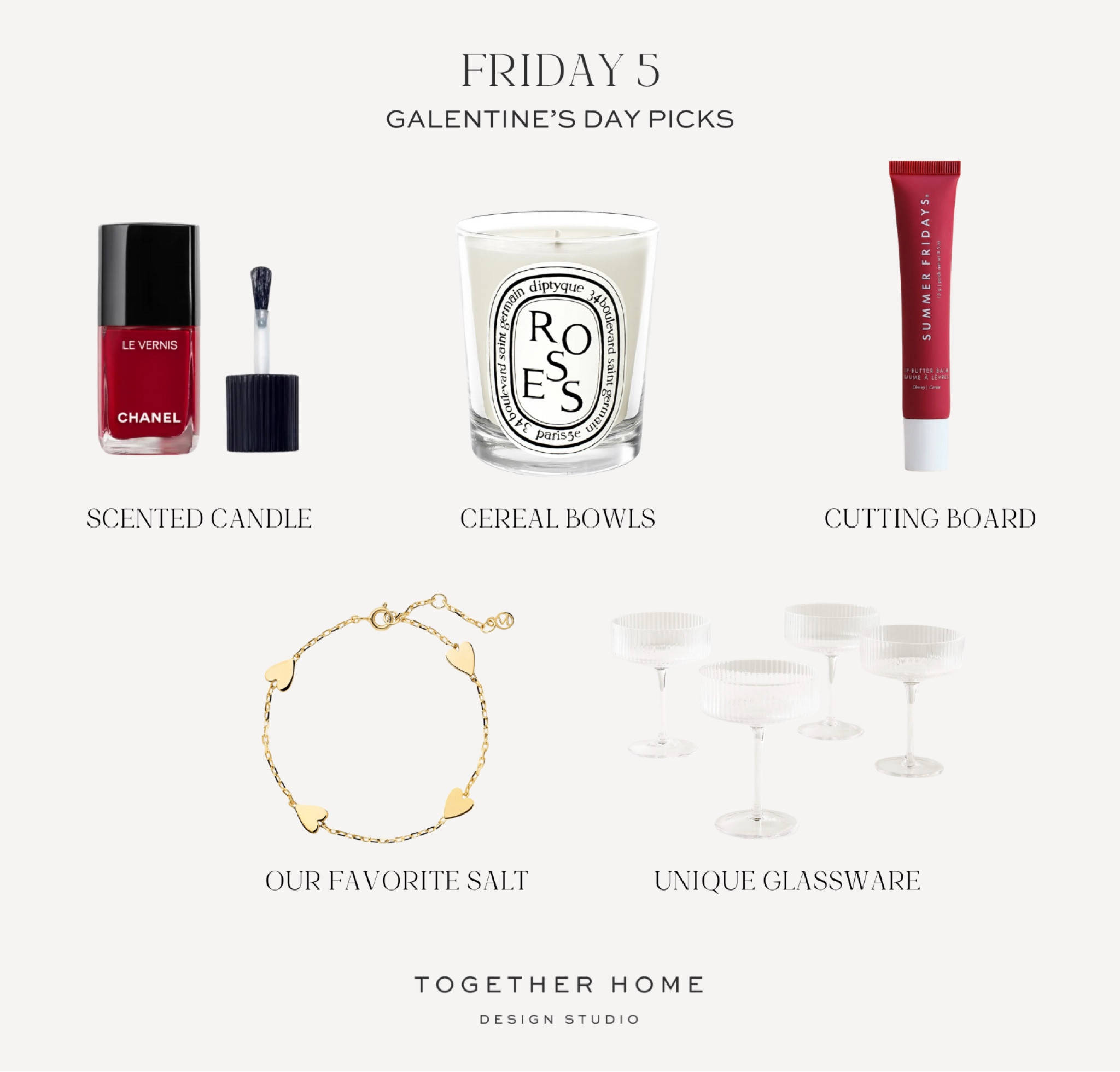 ✨FRIDAY 5✨ Together Home’s top picks for your favorite galentine’s ❤️❤️❤️

#LTKBeauty #LTKGiftGuide #LTKHome