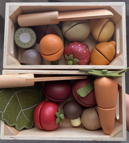 Wooden fruits toys from Coco Village 🥰🤎🙌🏻 #woodentoys #cocovillage #montessori #toddlertoys #toddlergifts #toddler #2ndbirthday #3rdbirthday #bday #kidsroom #playroom #kitchen #roleplay #toys

#LTKfamily #LTKkids #LTKGiftGuide