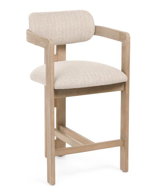 Ashley Curved Counter Stool | TJ Maxx