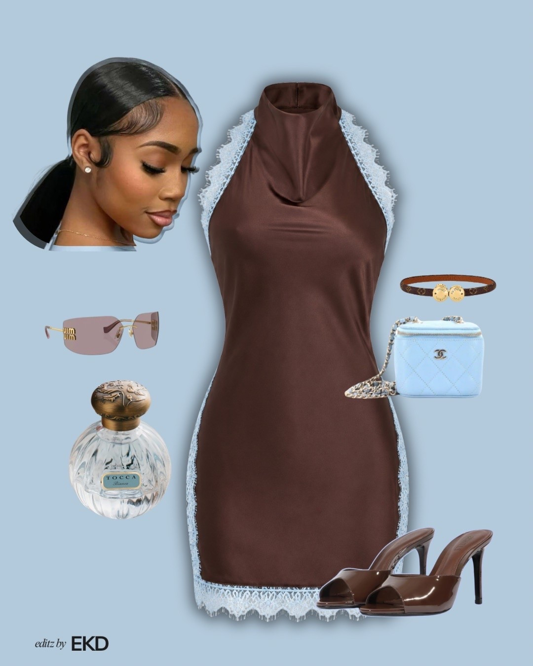 Brown satin summer dress 🧸🩵

#LTKootd #LTKSeasonal #LTKvlog