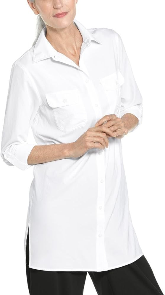 Coolibar UPF 50+ Women's Santorini Tunic Shirt - Sun Protective | Amazon (US)