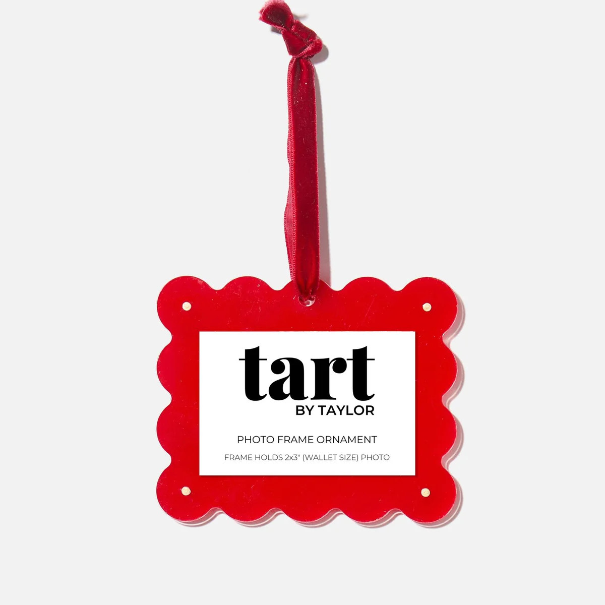 Red Frame Ornament | Tart By Taylor